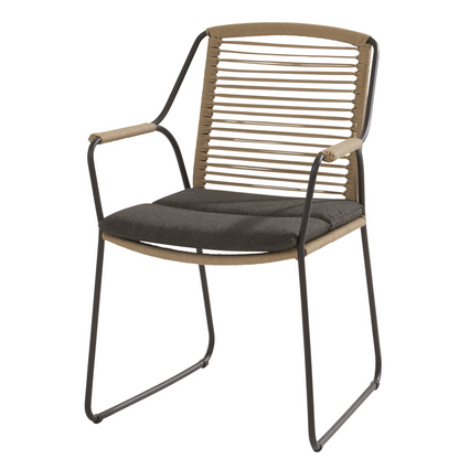 4SO Scandic 6 Seat Outdoor Dining Set with 170cm Derby Teak Table