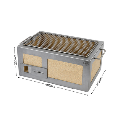 Little Kasai Konro Grill with Stainless Steel Frame V2