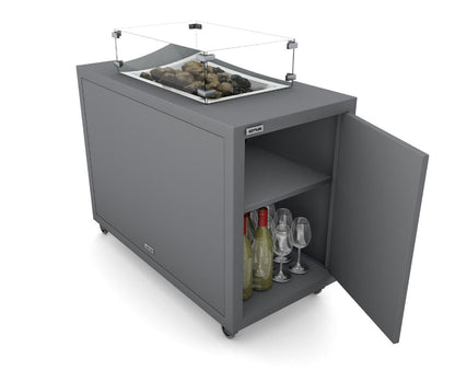 Kettler Elba Fire Pit Station | Grey