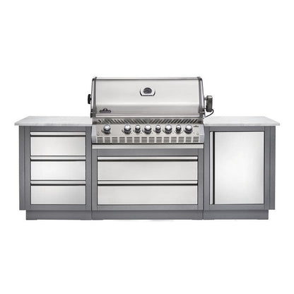 Napoleon Oasis Built-In Under Grill Cabinet for Prestige PRO 665  Built In Grill Head